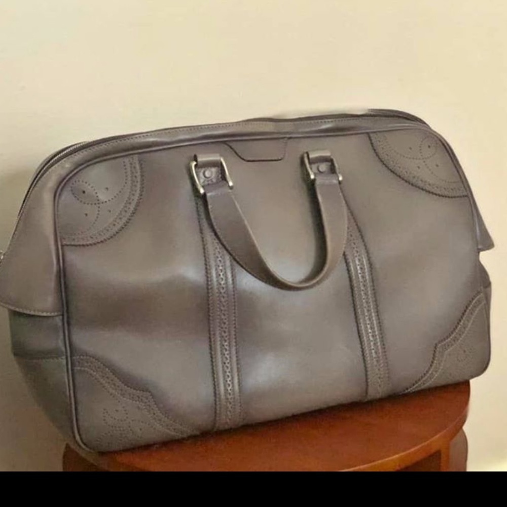Gucci weekender leather bag - Picture 2 of 8